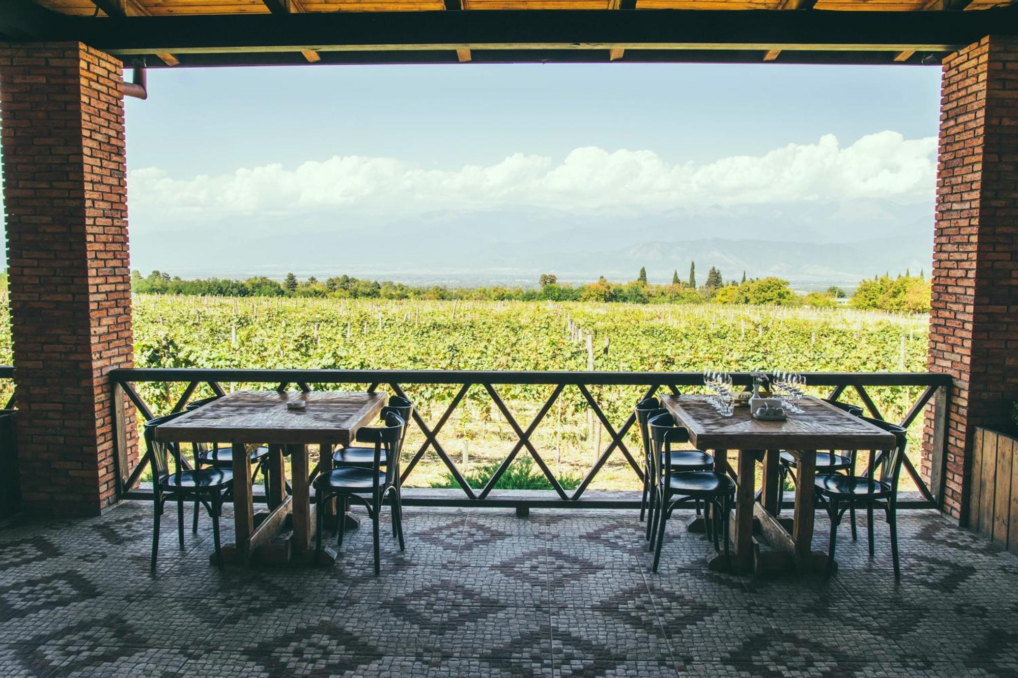 Chateau Mosmieri Hotel & Winery เทลาวี ภายนอก รูปภาพ